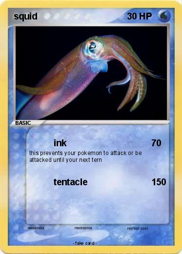 Pokemon squid