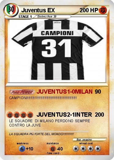 Pokemon Juventus EX