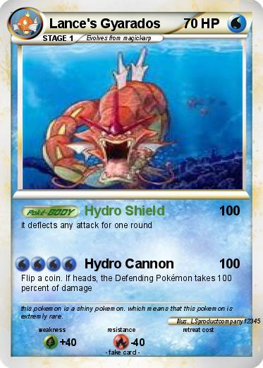 Pokemon Lance's Gyarados
