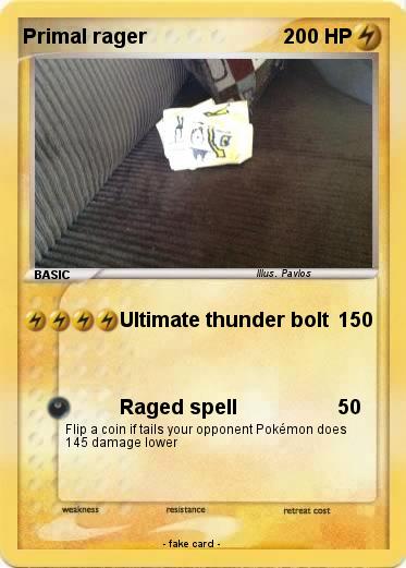 Pokemon Primal rager