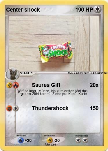 Pokemon Center shock