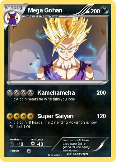 Pokemon Mega Gohan