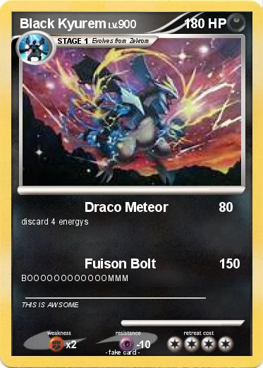 Pokemon Black Kyurem