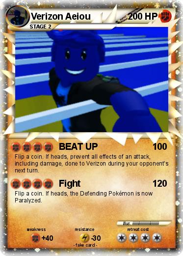 Pokemon Verizon Aeiou