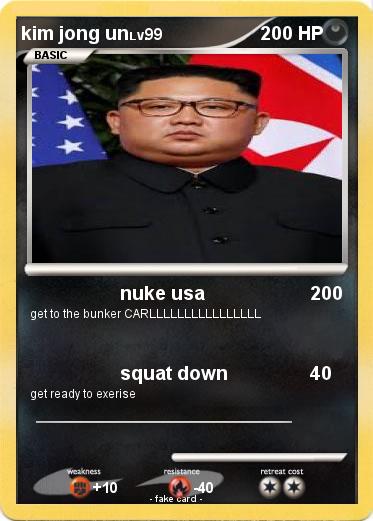 Pokemon kim jong un