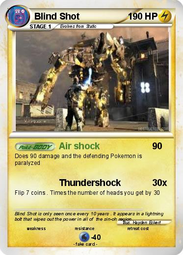 Pokemon Blind Shot