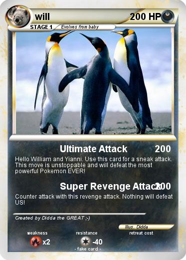 Pokemon will