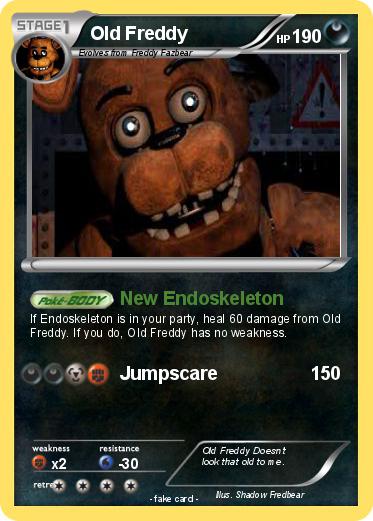 Pokemon Old Freddy
