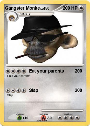 Pokemon Gangster Monke