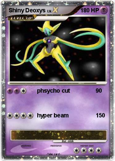 Pokemon Shiny Deoxys