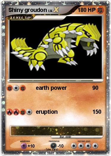 Pokemon Shiny groudon
