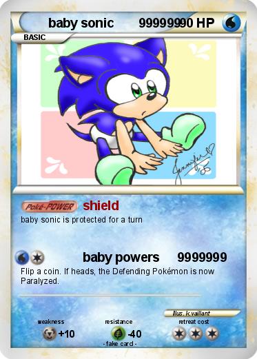 Pokemon baby sonic       999999