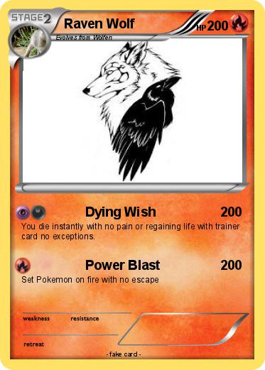 Pokemon Raven Wolf