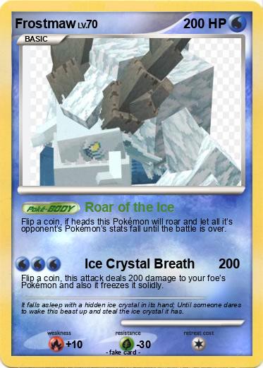 Pokemon Frostmaw