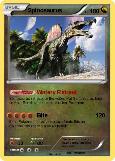 Pokemon Spinosaurus