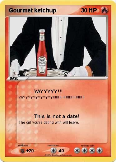 Pokemon Gourmet ketchup