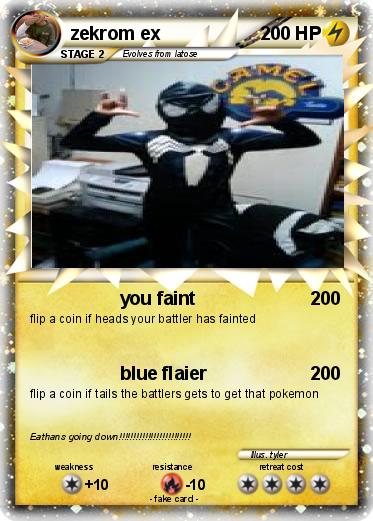 Pokemon zekrom ex