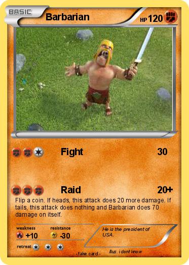 Pokemon Barbarian