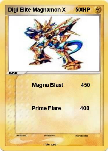 Pokemon Digi Elite Magnamon X          0