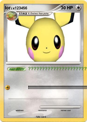Pokemon lor