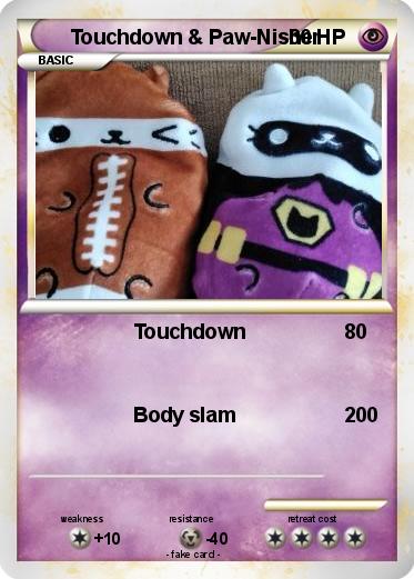 Pokemon Touchdown & Paw-Nisher