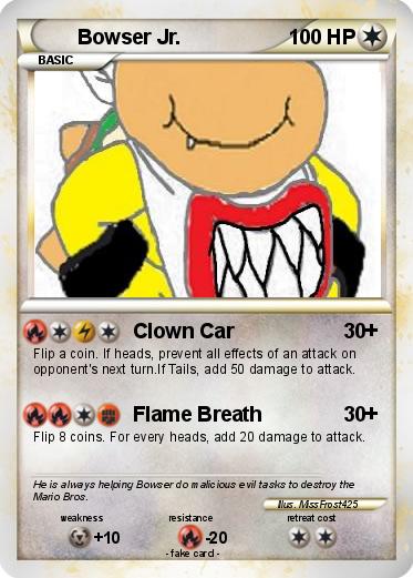 Pokemon Bowser Jr.