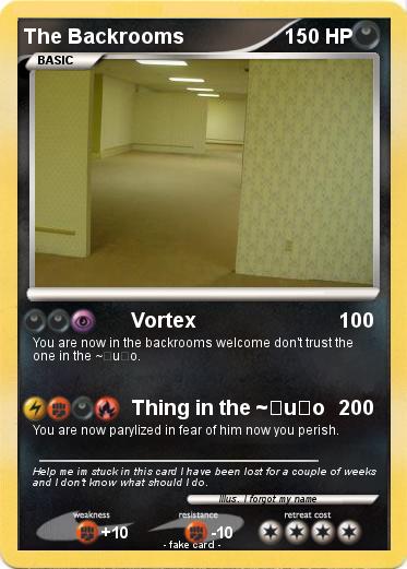 Pokemon The Backrooms