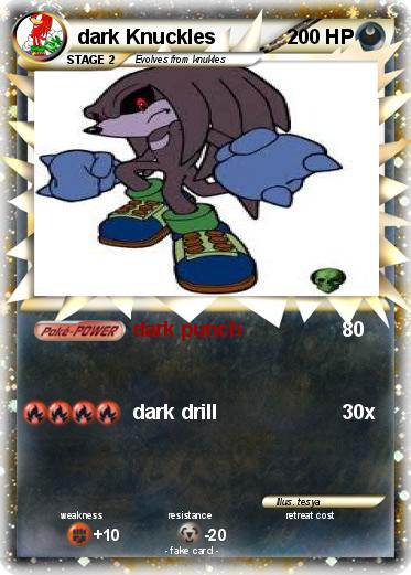 Pokemon dark Knuckles