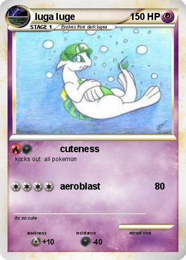 Pokemon luga luge