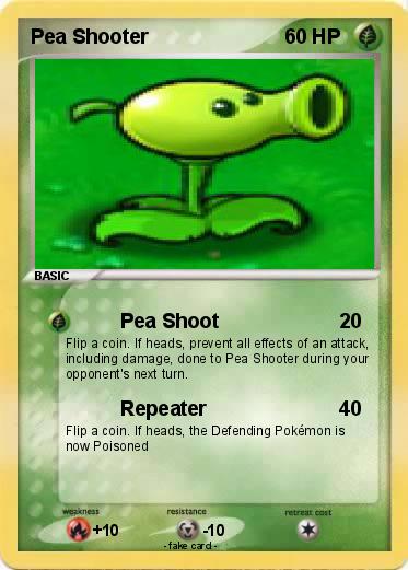 Pokemon Pea Shooter