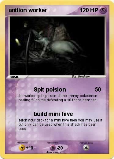 Pokemon antlion worker