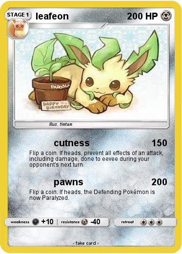 Pokemon leafeon