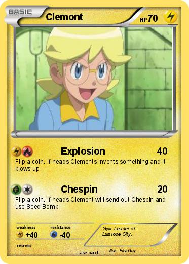 Pokemon Clemont