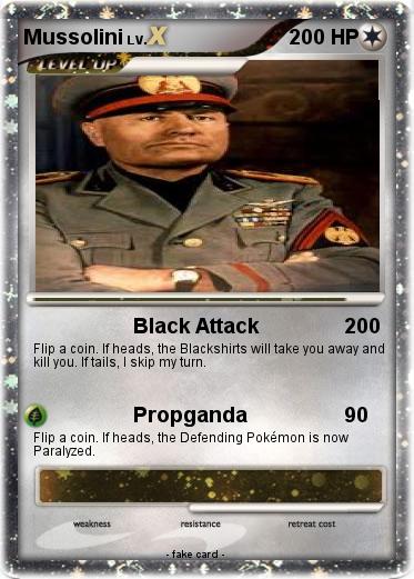Pokemon Mussolini