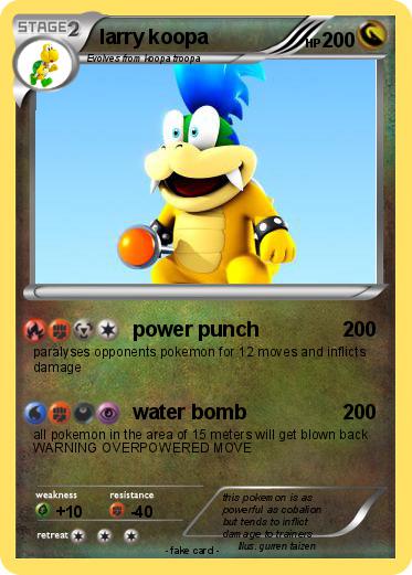 Pokemon larry koopa