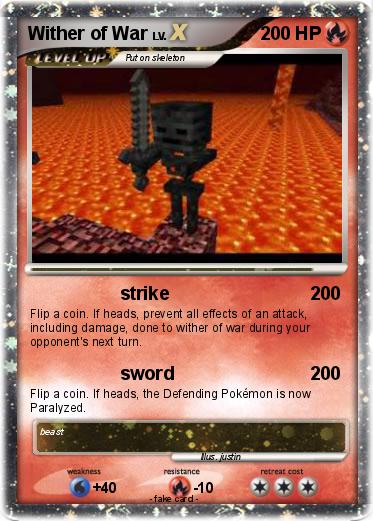 Pokemon Wither of War