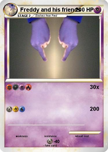 Pokemon Freddy and his friends