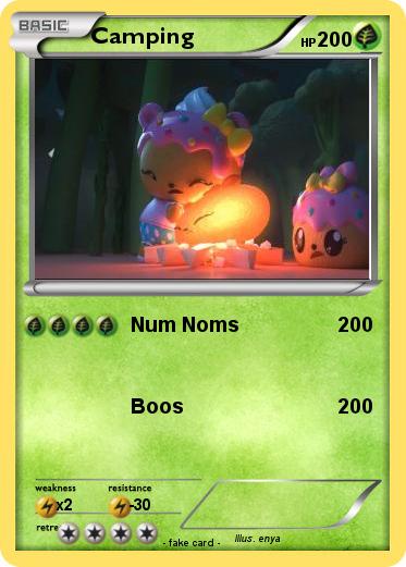 Pokemon Camping