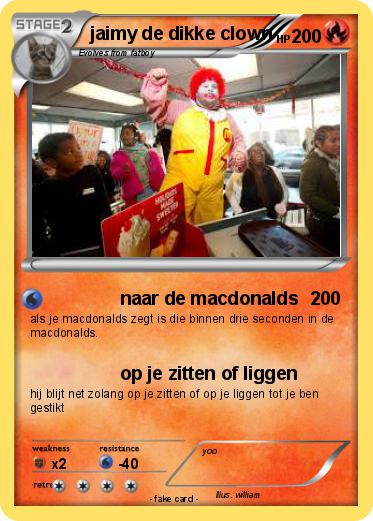 Pokemon jaimy de dikke clown