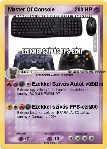 Pokemon Master Of Console