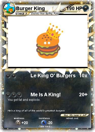 Pokemon Burger King