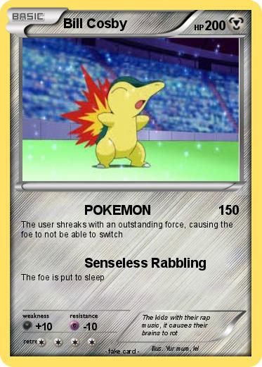 Pokemon Bill Cosby