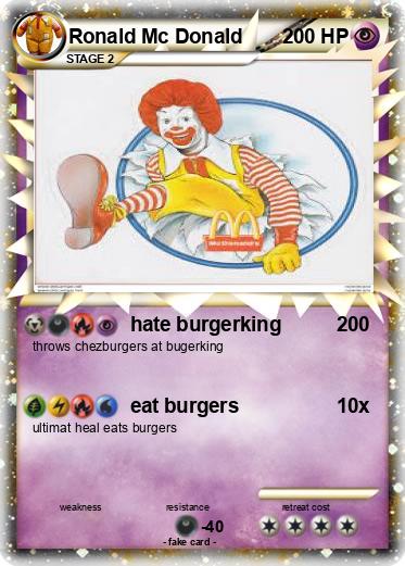 Pokemon Ronald Mc Donald