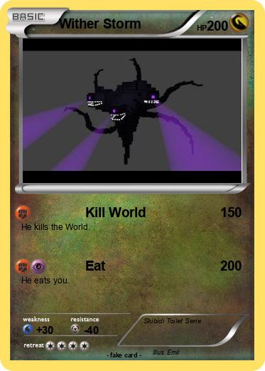 Pokemon Wither Storm