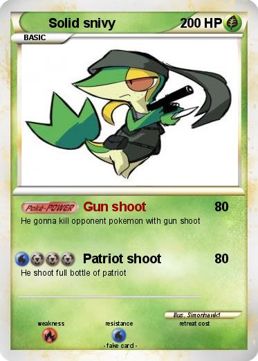 Pokemon Solid snivy