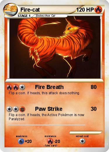 Pokemon Fire-cat
