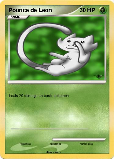 Pokemon Pounce de Leon