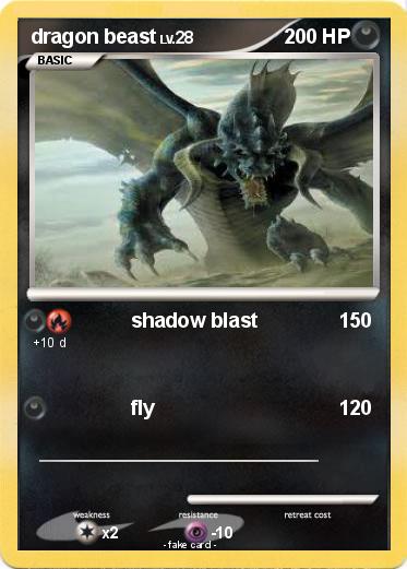 Pokemon dragon beast