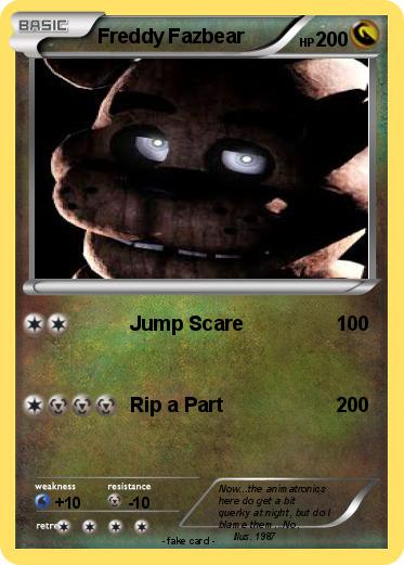 Pokemon Freddy Fazbear