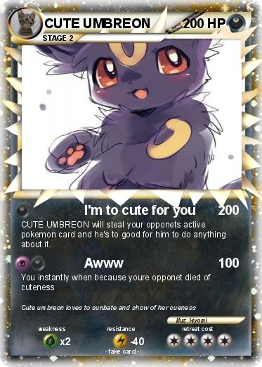 Pokemon CUTE UMBREON